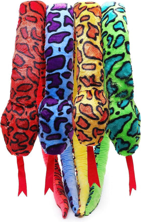 Toyland giant plush snake design variant sparks imaginative play.