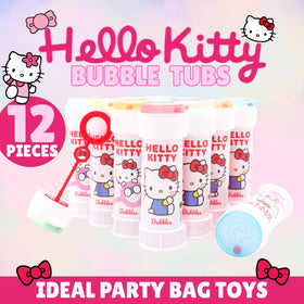 Toyland Hello Kitty bubbles maze lid adds a twist to bubble time.