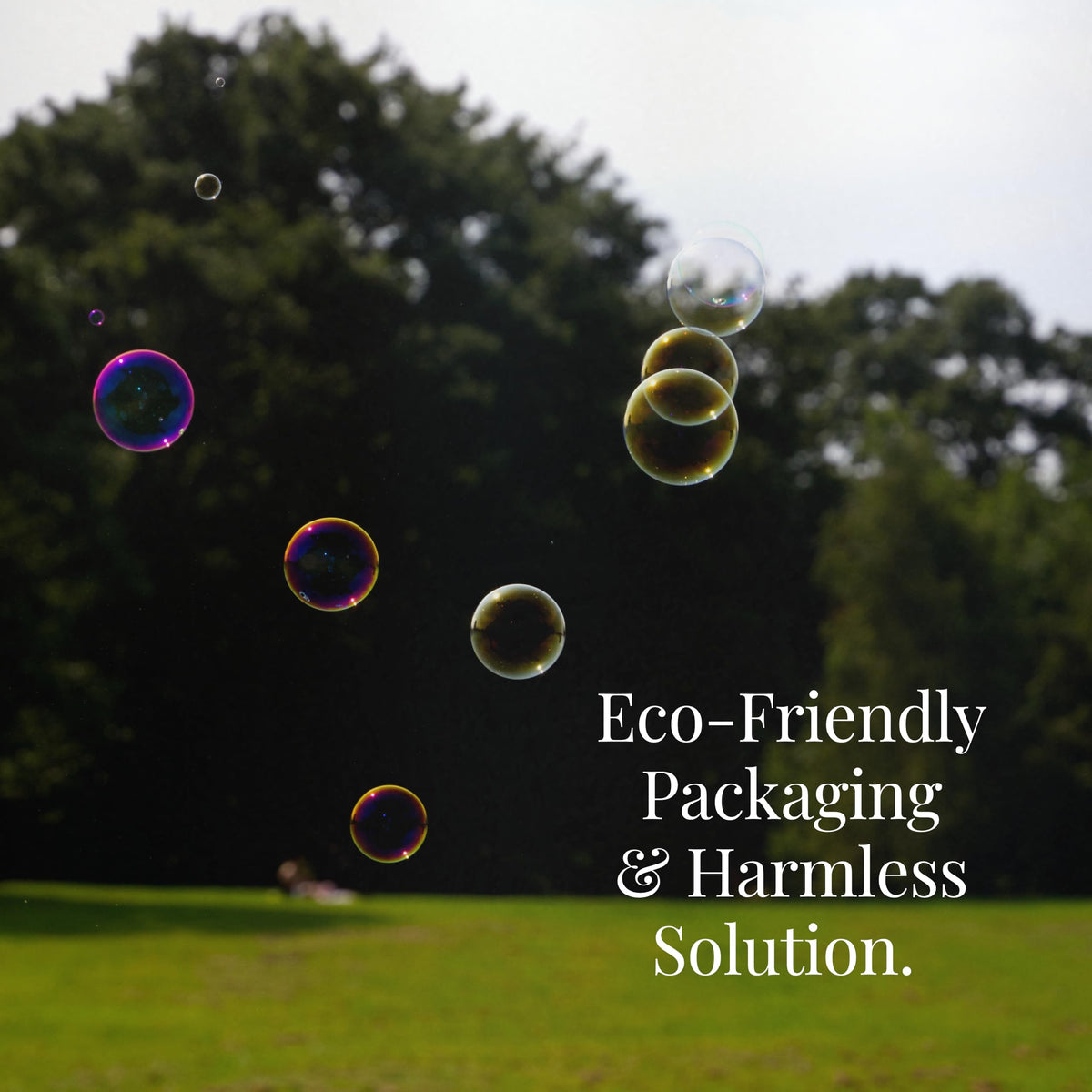Toyland hypoallergenic bubble solution designed for gentle play.