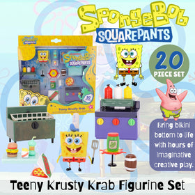 Toyland Krusty Krab grill station for pretend cooking
