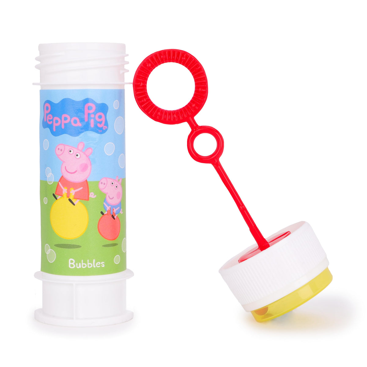 Party bag idea: Toyland Peppa Pig bubbles for celebrations.