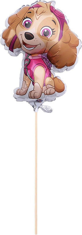 Toyland Paw Patrol balloons with cups and sticks included for easy setup