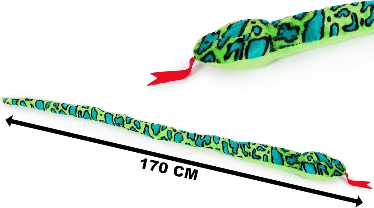 Toyland plush snake draught excluder use for winter warmth.