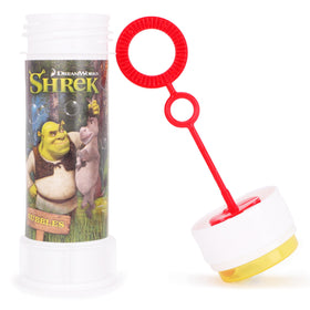 Toyland Shrek bubbles hypoallergenic solution certified for sensitive skin.