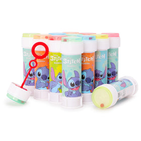 Toyland Stitch Bubbles wand close-up showing varied bubble sizes for play.