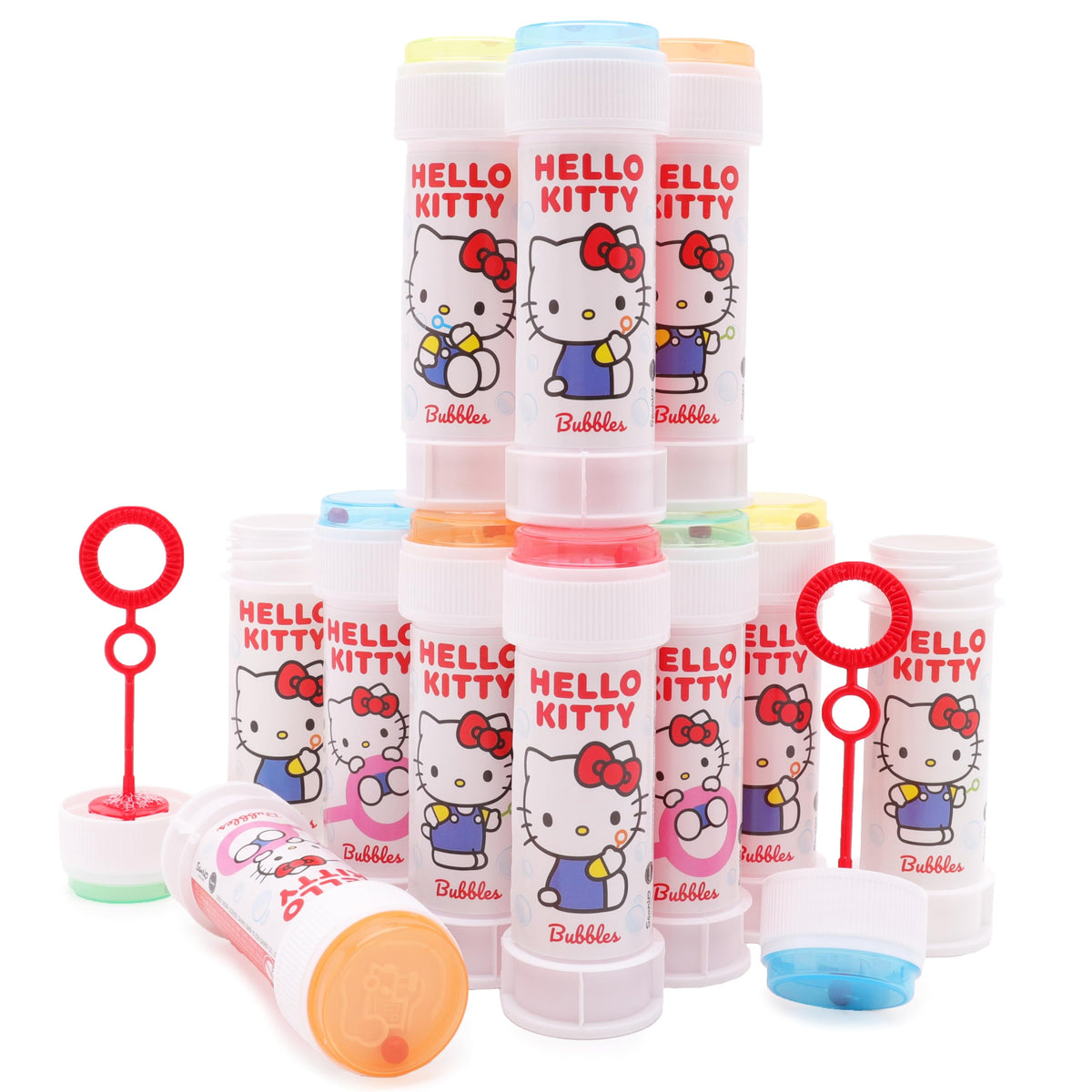 Toyland stocking stuffer bubbles ready for festive gifting.