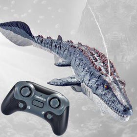 toylefun Mosasaurus RC toy swimming action for immersive water play