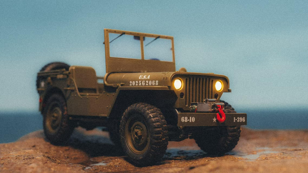 toylefun RC Military SUV battery pack supports longer play sessions with quick charging