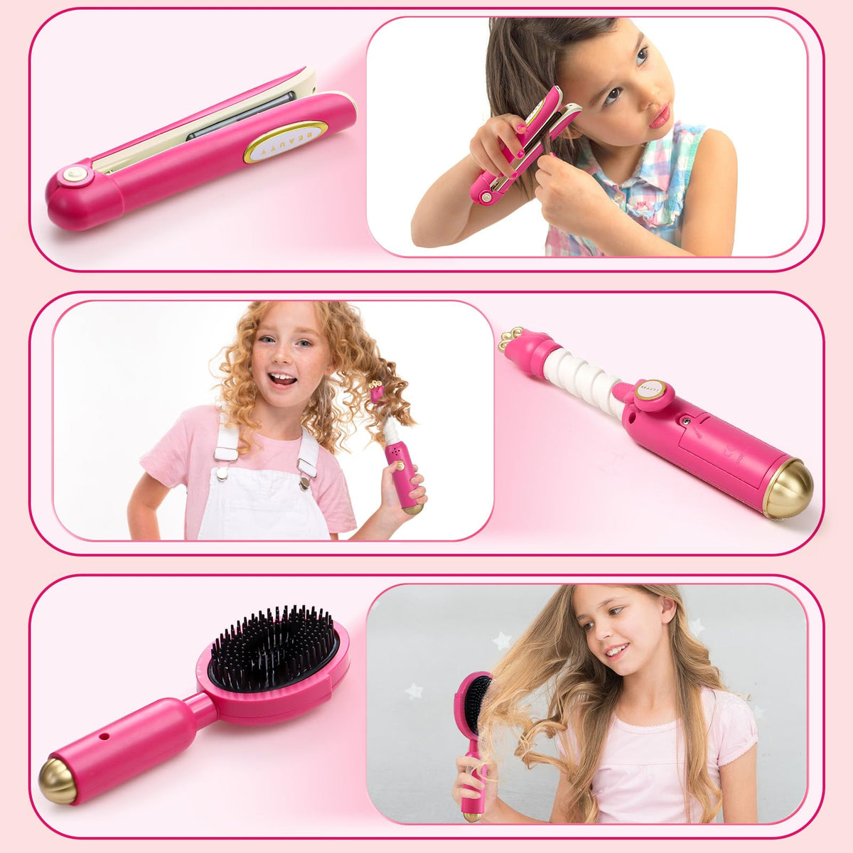 Toylink perfume bottle adds finishing touches to doll makeovers.