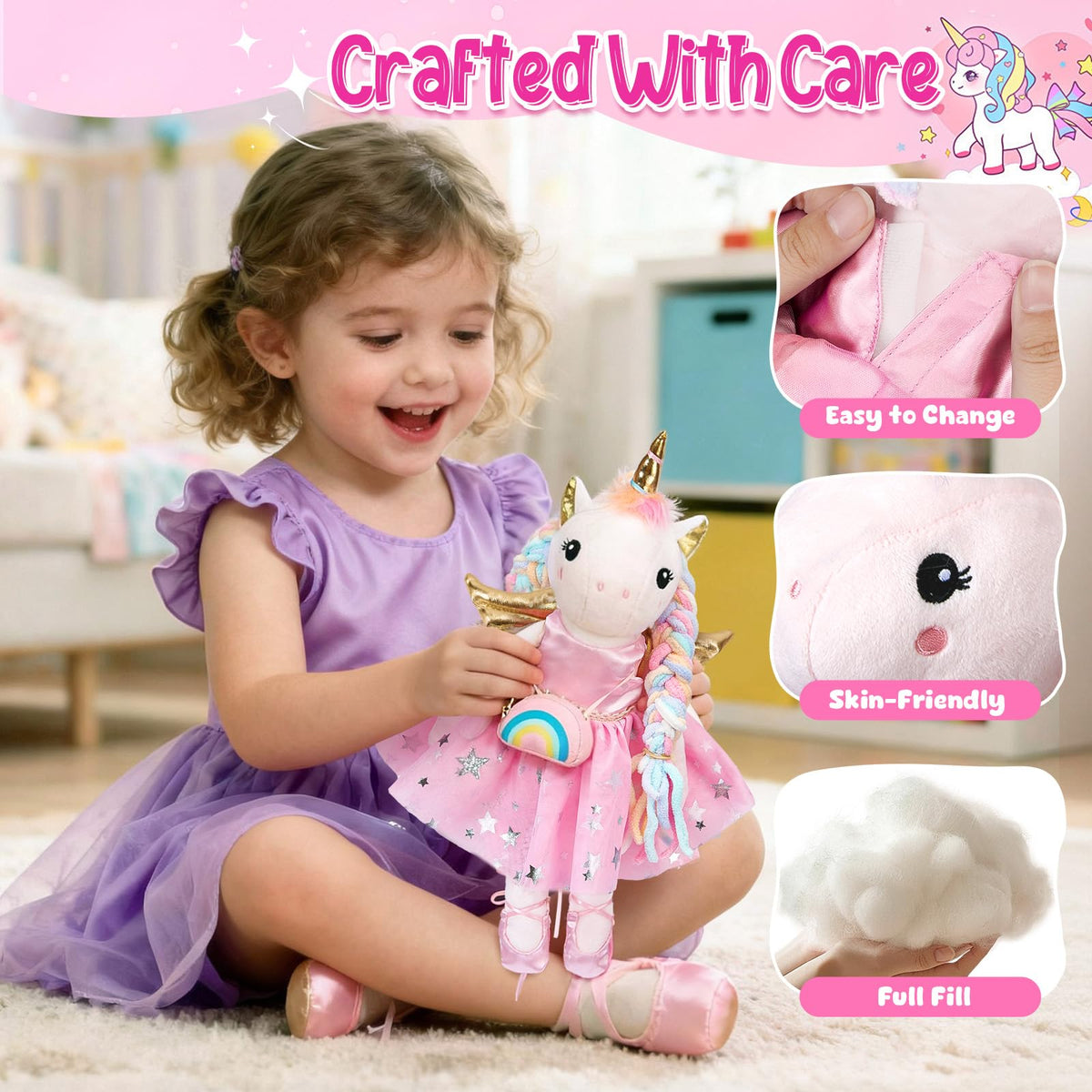 Toylink comb and mirror for kid-friendly styling sessions