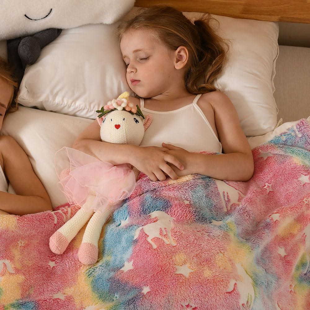 Toylink unicorn doll with pink skirt completes outfits.