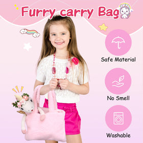Toylink unicorn doll with wings inspires magical pretend adventures.