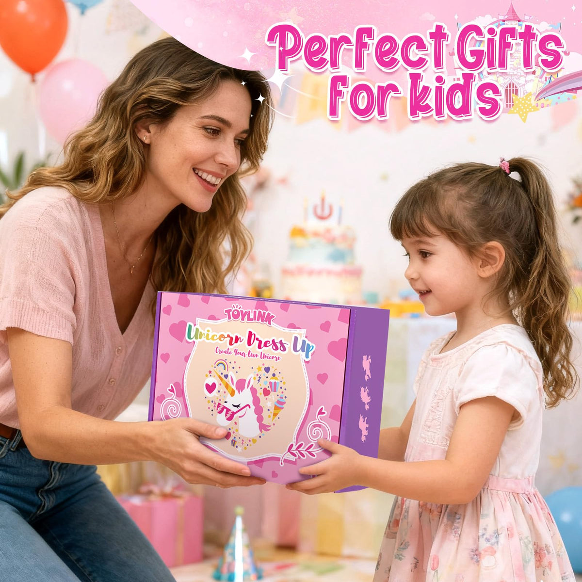 Toylink unicorn gift packaging suitable for birthdays or holidays