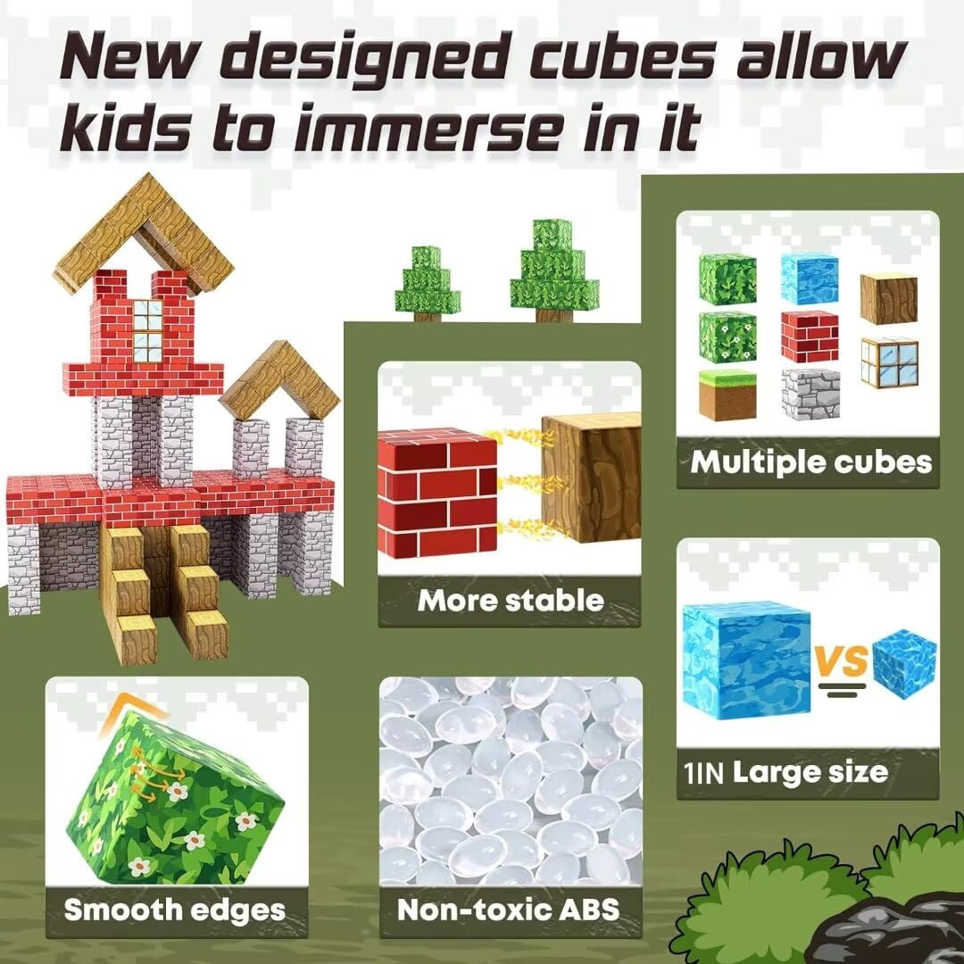 Toylogy blocks build a city skyline to foster planning and collaboration