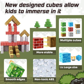 Toylogy blocks build a city skyline to foster planning and collaboration