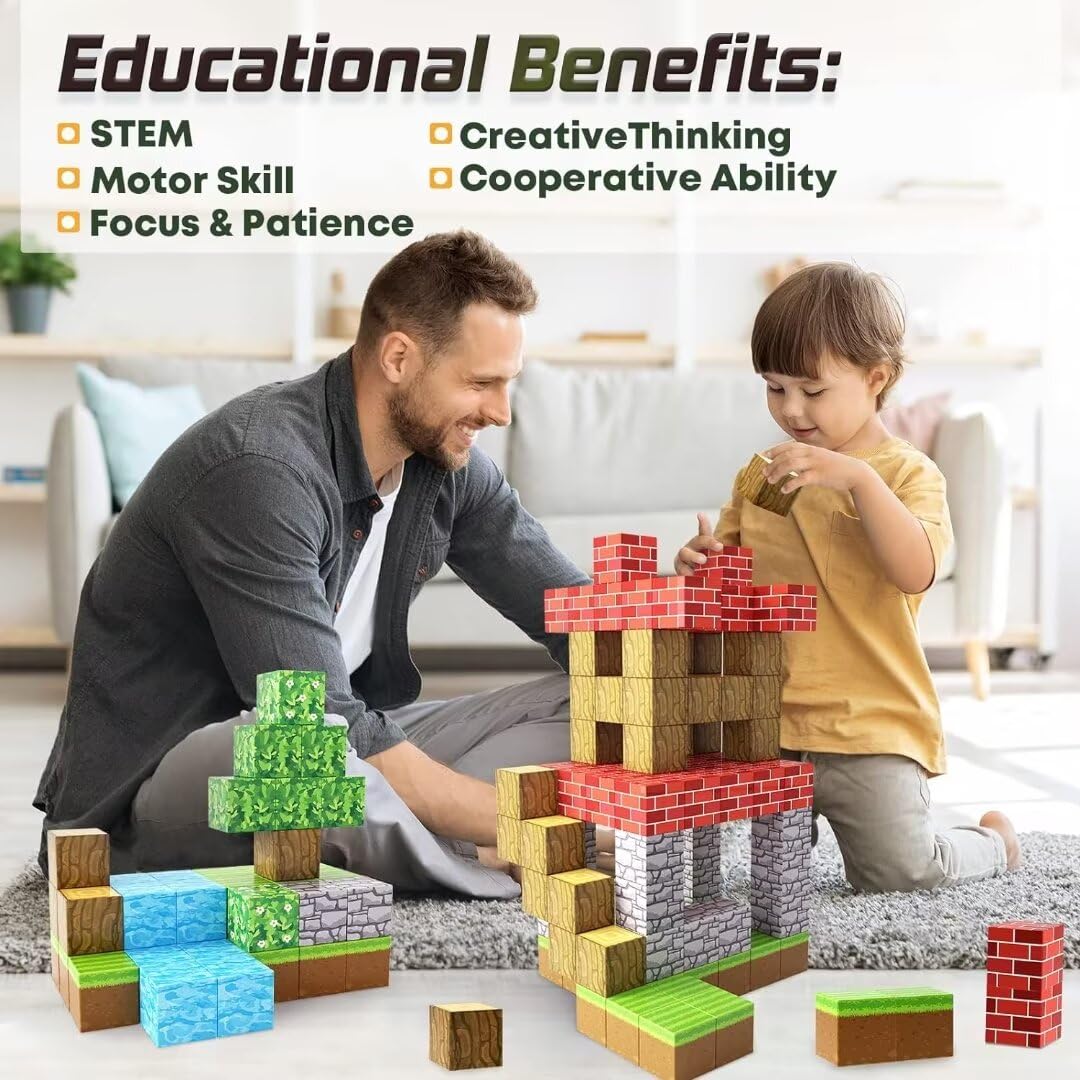 Toylogy blocks with color bricks enhance pattern recognition and visual learning