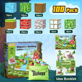 Toylogy blocks help toddlers connect shapes with magnets, supporting early STEM exploration.