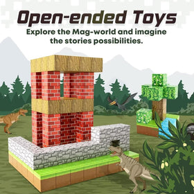 Toylogy blocks assemble a parking lot, supporting sequencing and problem-solving