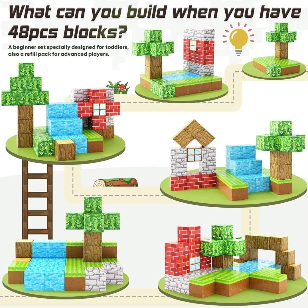 Toylogy blocks craft a river town, boosting design thinking and patience
