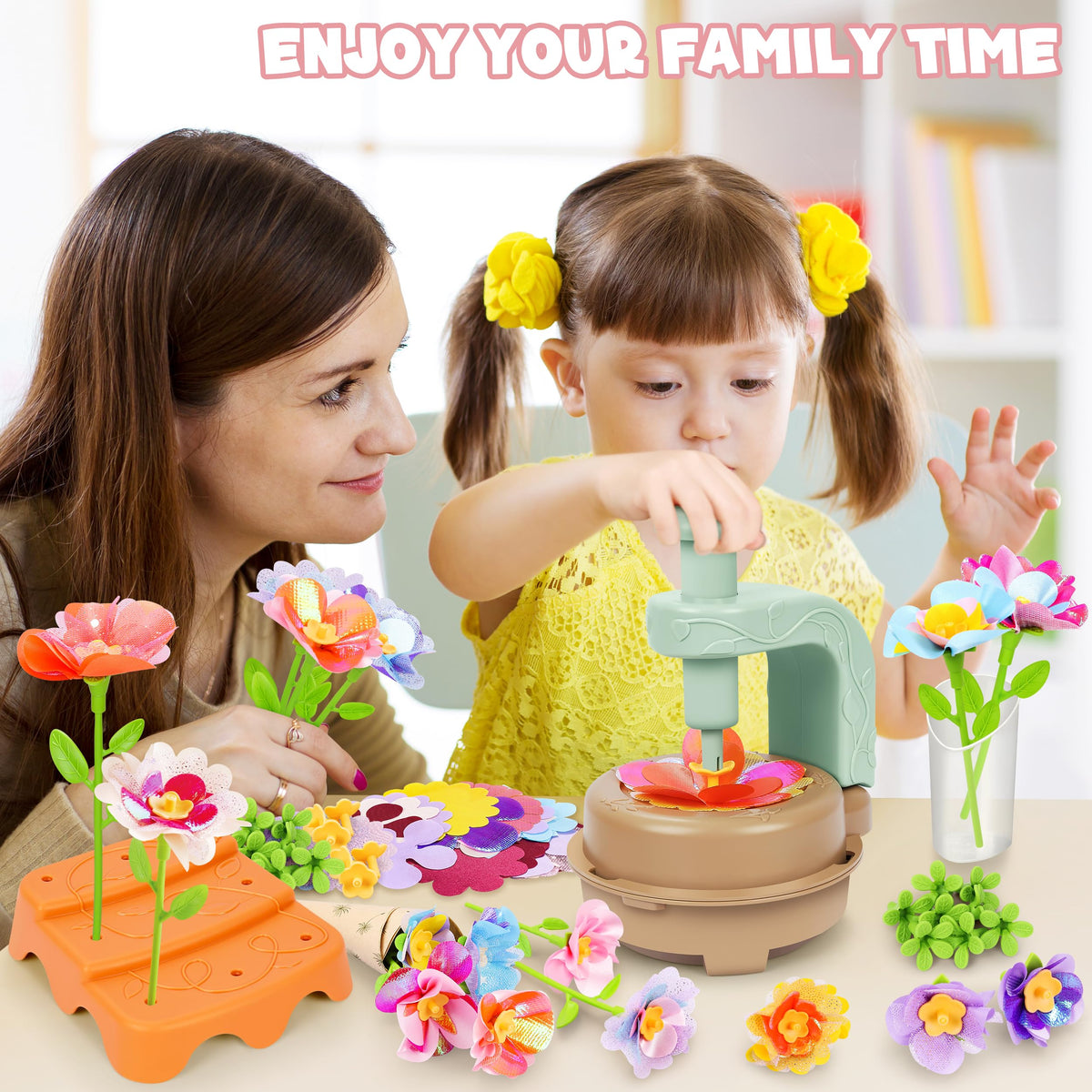 Toyly Base and Wrapping Paper help finish bouquets for gifting