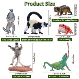 Toymany Brookesia Micra micro figure with fine sculpting for collectors
