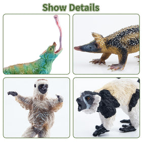 Toymany Lowland Streaked Tenrec figure featuring quills for compact display