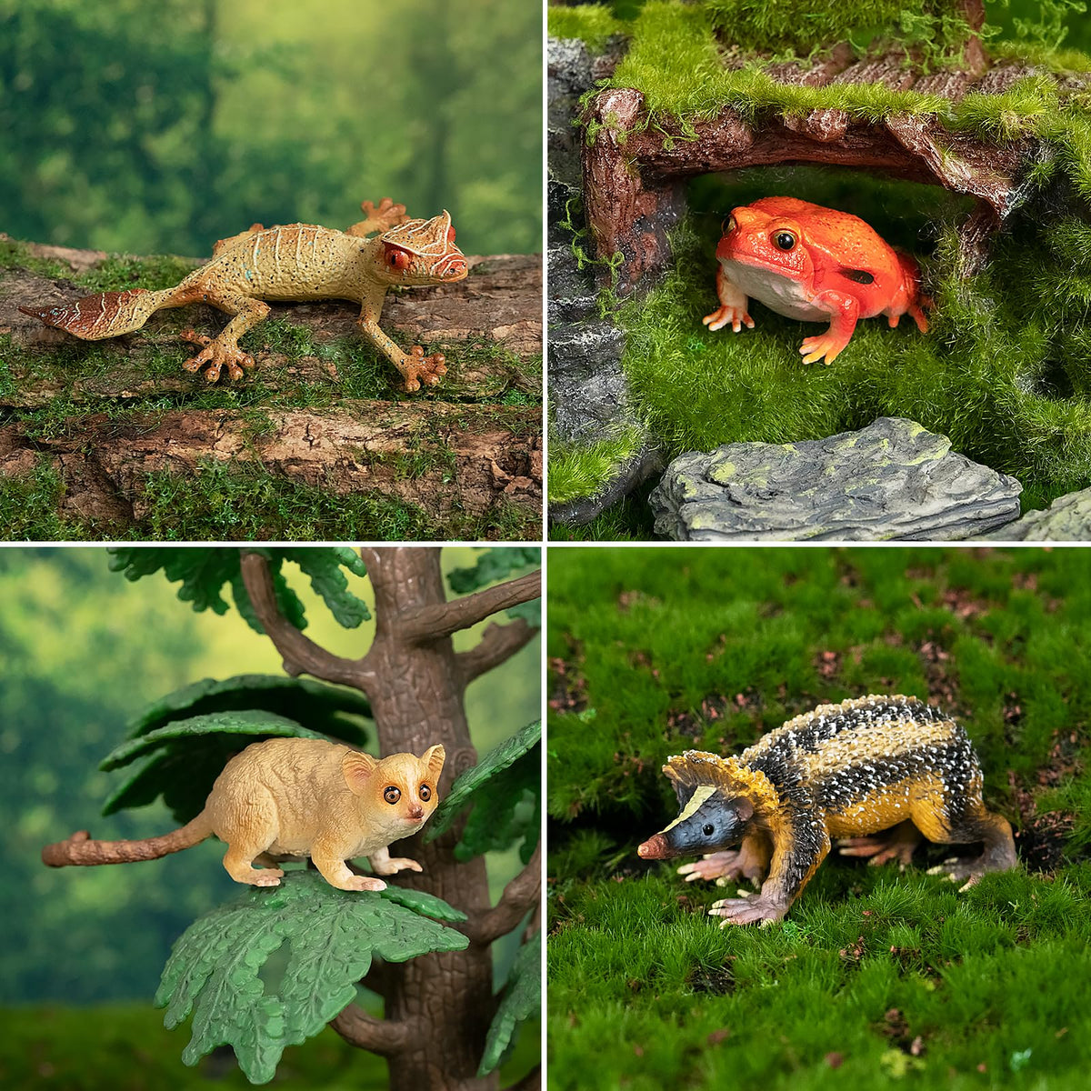 Toymany Madame Berthe's Mouse Lemur figurine with delicate detail for learning