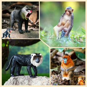 Toymany sumatran orangutan figure enhances rainforest storytelling and exploration.