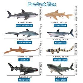 Toymany Hammerhead Shark figurine designed for imaginative water play and display.
