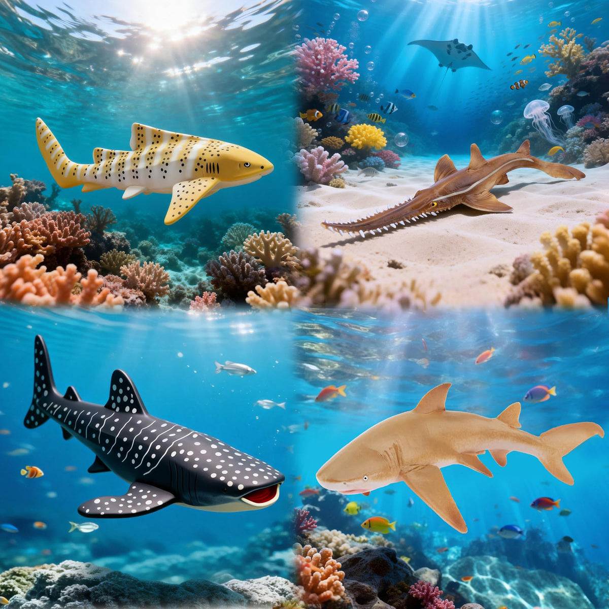 Toymany Mako Shark toy supports curiosity and collectable display.