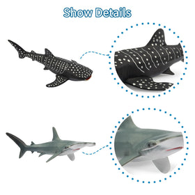 Toymany Tiger Shark toy for learning about ocean predators during play.