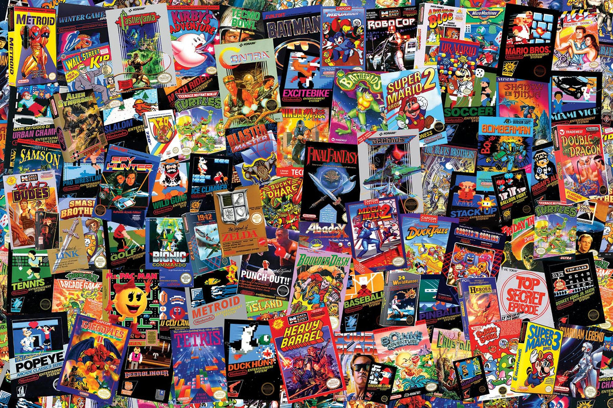 Toynk 8-Bit Armageddon puzzle box front view, ideal for family night