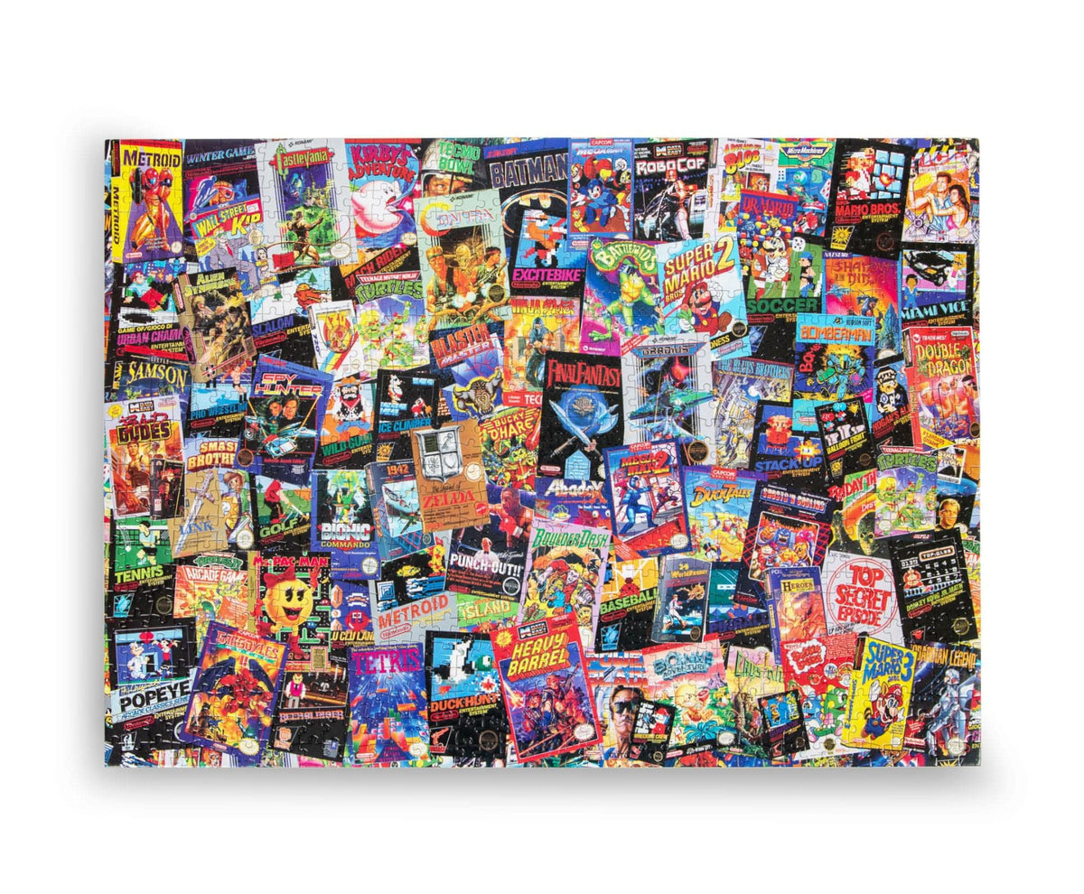 Toynk 8-Bit Armageddon retro collage image highlights classic icons