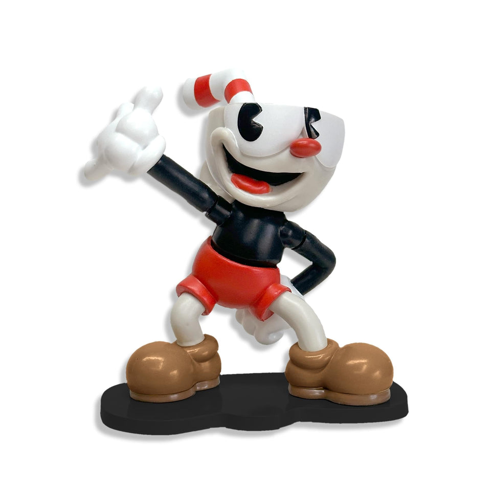 Toynk Cuphead Create-A-Figure 3-inch with interchangeable parts for dynamic posing.