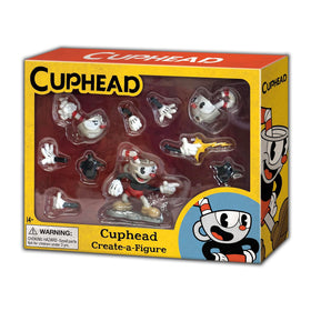 Toynk Cuphead poseable figure offering multiple hands for action poses.