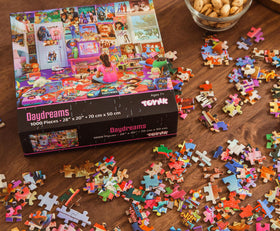 Toynk Daydreams 1000-piece puzzle cover offers challenging, satisfying build