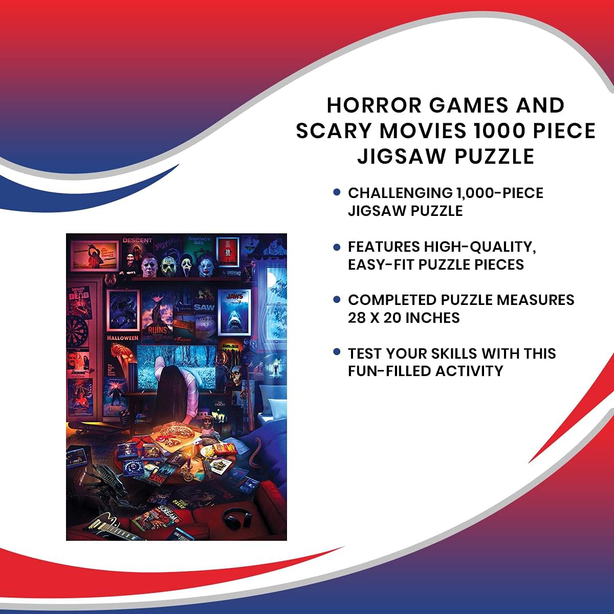 Toynk gift-ready horror puzzle is ideal for spooky gifting occasions