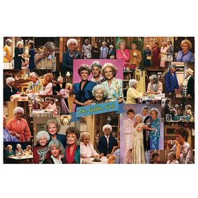 Toynk Golden Girls collage puzzle 1000-piece for family nights, nostalgic colors