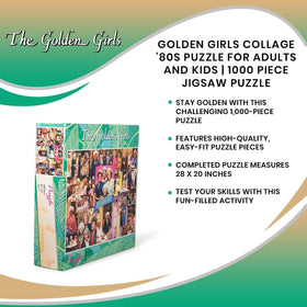 Toynk Golden Girls puzzle theme celebrating iconic 80s humor