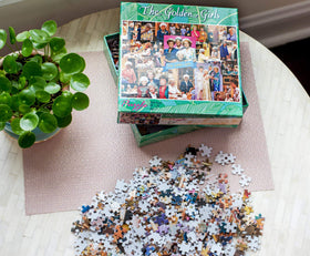 Toynk Golden Girls puzzle after assembly ready to display