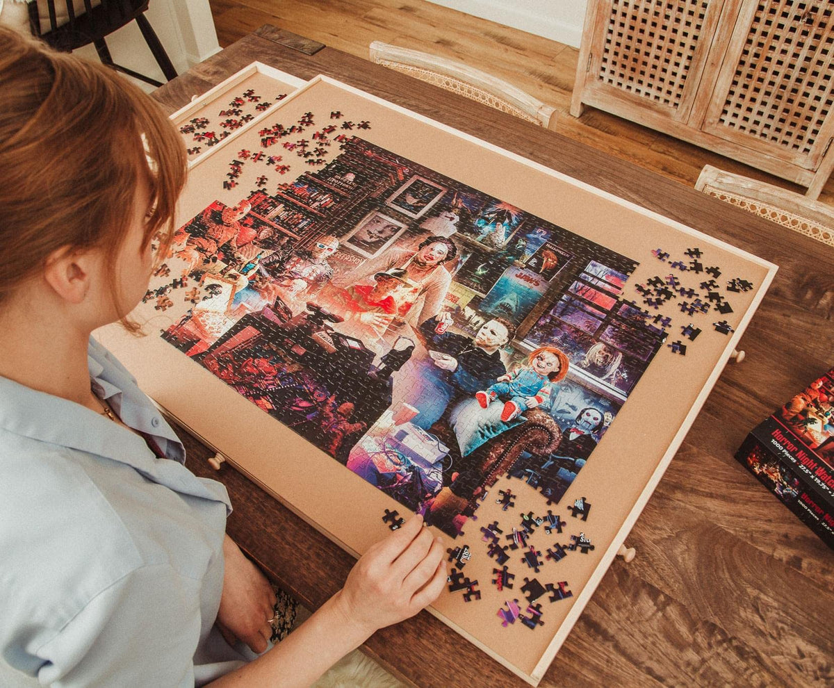 Toynk Horror Night Watch Party vivid colors enhance visual impact while solving.