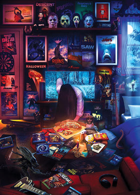 Toynk House of Horrors illustration offers a challenging puzzle experience for horror fans