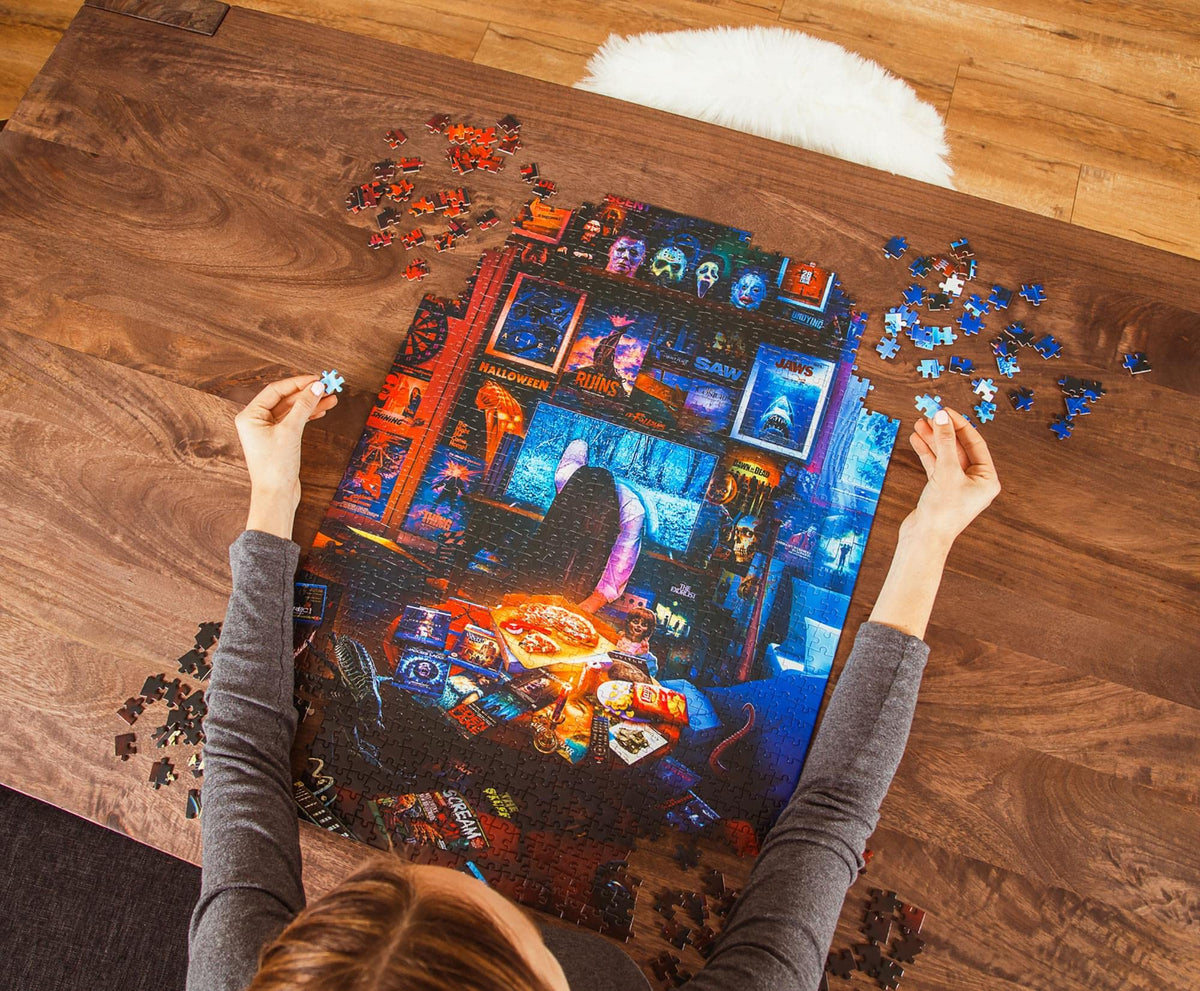 Toynk illustrated nightmare-themed art adds cinematic mood to game nights
