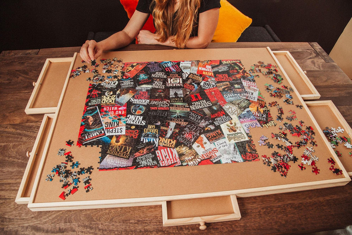 Toynk King of Horror supernatural novels puzzle for puzzle lovers.