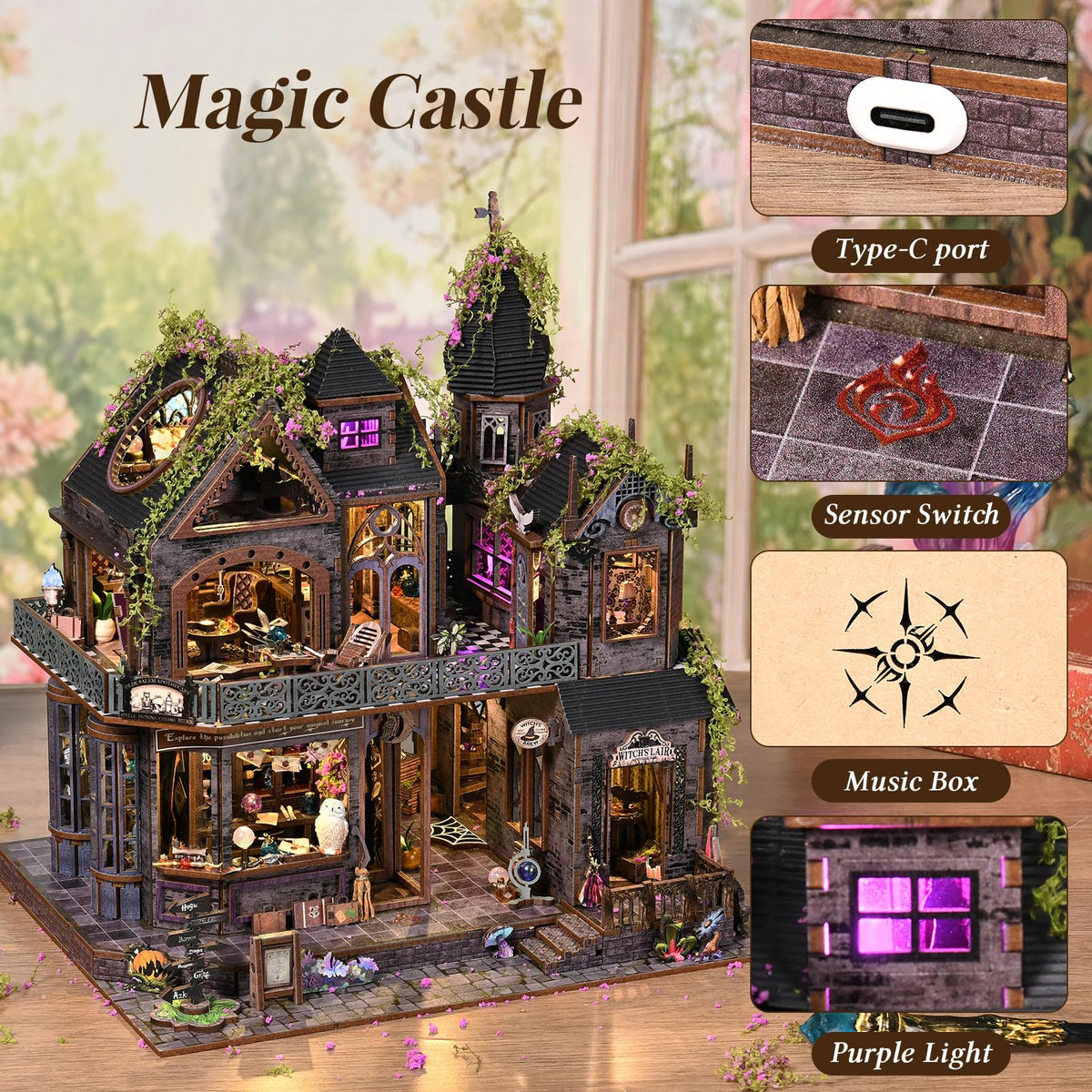 TOYQI fantasy diorama boosts desk charm and creative play for adults