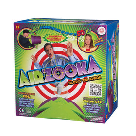 Toysmith Airzooka color options blue green orange magenta diversify play