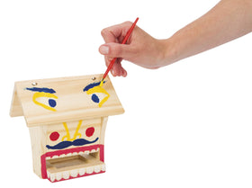 Toysmith Beetle and Bee Build A Bird Buffet nails and glue for sturdy builds