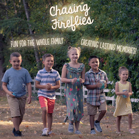 Toysmith Chasing Fireflies Family Night Activity under stars.