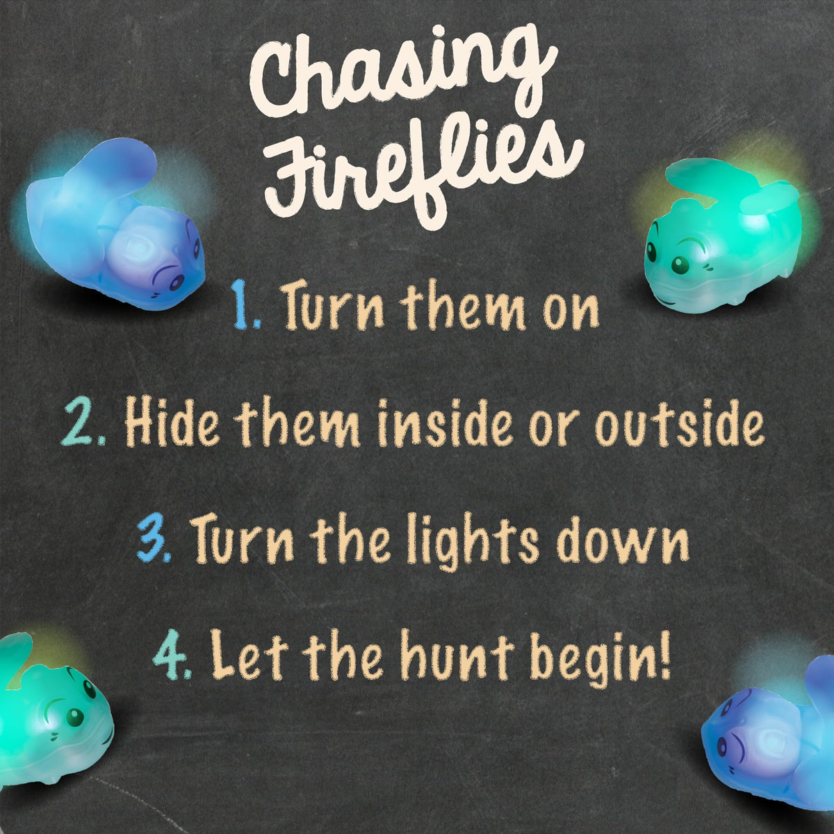 Toysmith Chasing Fireflies Easy-to-hold jars for kids.