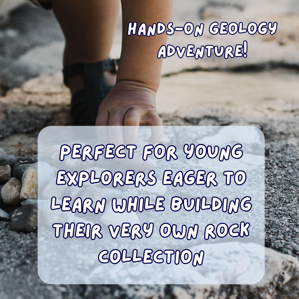 Toysmith geology kit supports learning at home or in the classroom.